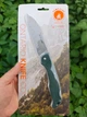 Нож складной Ontario Camp Plus Santoku Folder Knife Green GFN 4.25" Satin Зеленый (4305) - изображение 2
