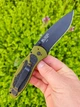 Нож складной Kershaw Blur 1670 OD Second Green Aluminum Blk 14C28N Олива (1670BLK) - изображение 8