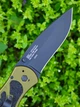 Нож складной Kershaw Blur 1670 OD Second Green Aluminum Blk 14C28N Олива (1670BLK) - изображение 10