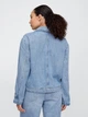 Куртка джинсовая женская GAP 234018530 XL Голубая (1159848223) - изображение 2