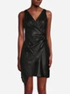 Платье на запах короткое летнее женское Guess 34616275 4 Черное (1159848356) - изображение 1