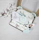 Подарочный набор для малышей пеленками, подушкой и грызуном a.l.babybox Кроткие сны - изображение 1