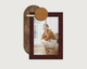 Фоторамка The Frame Depot абстрактная на 1 фото Бордовый (boho_decor_circle) - изображение 1
