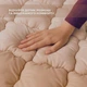 Одеяло шерстяное Woolly 175х210 см IDEIA 400 гр/м2 зимнее, теплое, натуральное, овечья шерсть - изображение 3