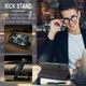 Чехол-книжка CaseMe из нубука для Samsung A25 Чёрный - изображение 2