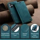 Чехол-книжка CaseMe из нубука для Samsung A07 Бирюзовый - изображение 10