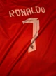 Детская футбольная форма Португалия 25/26 Ronaldo №7 (длинный рукав + шорты), размер 26( рост 135–145 см.) - изображение 6