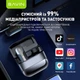 Петличний мікрофон бездротовий Bavin MP-100 Type-C Black - зображення 4