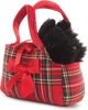Maskotka Aurora Fancy Pals Scottish Terrier w torbie 20 cm 130354B (5034566603288) - obraz 1