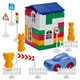 Конструктор с крупными деталями Colorplast 1-220 Лидер №2, 80 деталей (1-220-RT) - изображение 1