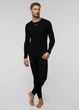 Комплект вовняної термобілизни чоловічої X-BIONIC Symbio Merino Set XM-YTB2W24M+XM-YPP2W24M-B001 Opal/Black M - зображення 9