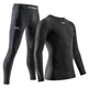 Комплект вовняної термобілизни чоловічої X-BIONIC Symbio Merino Set XM-YTB2W24M+XM-YPP2W24M-B001 Opal/Black M - зображення 10