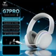 Геймерские наушники AULA G7 Pro White - изображение 2