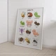 Учебный постер для малышей Насекомые на английском Insects А3 30х42 см (D245_А3) - изображение 3