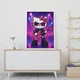 Постер для детской комнаты Hello Kitty с гитарой А2 42х60 см (DYT052_А2) - изображение 2
