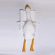 Мягкая игрушка-подушка с пледом внутри Гусь-обнимусь 135 (см) игрушка плед 3 в 1 детский плюшевый плед Белый 520-6W - изображение 5