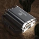 Повербанк для ноутбука 60000 mah 140W с быстрой зарядкой PD Quick Charge 3.0 Fast Charge хороший УМБ Remzona Exover 60X 2 USB-A 2 USB-C для телефона айфона роутера планшета макбука большой LED дисплей портативный мощный фонарик защита IP67 кабель 100W - изображение 2