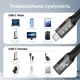 Кабель удлинитель USB4 Type-C male – Type-C female PD240W 8K 40Гбит/с 1 м - изображение 5