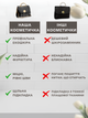 Косметичка органайзер дорожная travel сумка кейс в дорогу раскладная с ручкой для путешествий поездок хранения косметики бьюти аксессуаров туалетных принадлежностей лекарств средств ухода за лицом телом личних вещей 30×30×25 см черная 3DTOYSLAMP - изображение 5