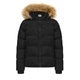 Пуховик Soul Cal 2 Zip Bubble Jacket Mens Black 3XL - изображение 1