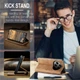 Чехол-книжка CaseMe из нубука для Xiaomi Redmi 14C Светло-коричневый - изображение 9