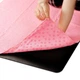 Полотенце для йоги Metr+ MS 2750 микрофибра, 183х61 см, Розовый (MS 2750 Pink-RT) - изображение 4