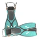 Детские ласты Marlin Joy Green (S-M (27-31)) (014157) - изображение 2