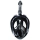 Маска для плавання Marlin CRUISE black/black/black S/M повнолицева маска для снорклінгу - зображення 4