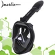 Повнолицева маска для снорклінгу Marlin SEA black/black/black S/M - зображення 1