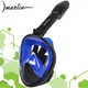 Полнолицевая маска для снорклинга Marlin SEA black/dark blue/dark blue S/M - изображение 1