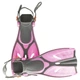 Детские ласты Marlin Joy Pink (S-M (27-31)) (014159) - изображение 2