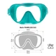 Маска для снркелинга Marlin Frameless Duo Green - изображение 6