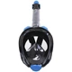 Полнолицевая маска для плавания Marlin TRAVEL black/blue/black L/XL - изображение 4