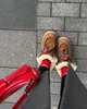 Жіночі уггі Платформа Жіночі Замша Помаранчеві UGG Funkarra Platform Chestnut (37, помаранчевий) - изображение 6