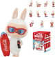 Лабубу брелок UFT сюрприз Labubu Pop Mart Coca-Cola Enjoy Monsters рандомный персонаж (UFTColaEnjoy8) - изображение 1