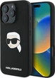 Etui plecki Karl Lagerfeld Karl Head na Apple iPhone 16 Pro Max z MagSafe Czarne (3666339319670) - obraz 5