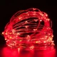 Гірлянда Кінський Хвіст 200LED 10 ниток по 2м колір Червоний режим статика та мерехтіння від батарейок - зображення 7