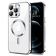 Чохол Fiji Chrome для Apple iPhone 13 Pro Max з MagSafe та захистом камер Silver - зображення 1