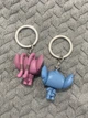 Набор брелоков Funko Pocket Pop! "Стич и Ангел" (Stitch and Angel) - изображение 4