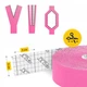 Стрічка кінезіологічна (кінезіо тейп) 4FIZJO 5 см x 31 м Pink (P-5905973405553) - зображення 8