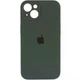 Чохол Silicone Premium case з захистом камери для iPhone 14 Full Camera Protective green 0453 - изображение 5