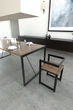 Стул с подлокотниками в стиле лофт EcoLoft Кренто DSP-1287-8 Дуб Ливорно - изображение 3