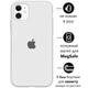 Чохол Silicone Premium case MagSafe з захистом камери та дисплея для iPhone 11 Full Protective white 9832 - изображение 1