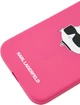 Etui plecki Karl Lagerfeld Choupette Head na Apple iPhone 16 Pro Max z MagSafe Fuksja (3666339319755) - obraz 7