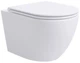 Унитаз подвесной Devit Aero 3810830 безободковый Vortex Flush с сиденьем Soft Close дюропласт - изображение 1
