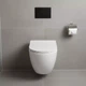 Унітаз підвісний Devit Lite 3303033 безобідковий Vortex Flush із сидінням Soft Close дюропласт - зображення 2