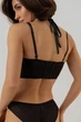 Чорний корсет із сатину з чашкою Perfect Female Чорний 75D (183CO-32-bl) - изображение 3