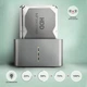 Stacja dokująca Axagon ADSA-DC SuperSpeed USB DUAL 2.5"/3.5" HDD/SSD Black - obraz 2