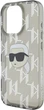 Etui plecki Karl Lagerfeld Karl Head na Apple iPhone 16 Pro Czarne (3666339319786) - obraz 1