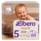 Подгузники Libero Touch 11-17 кг Размер 5 60 шт (7322542624258) - изображение 1